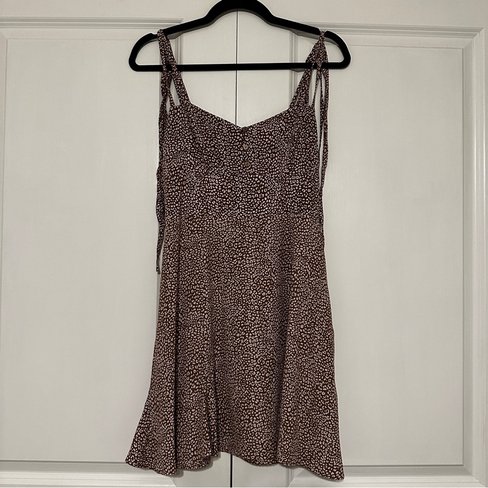 Zara animal print summer dress